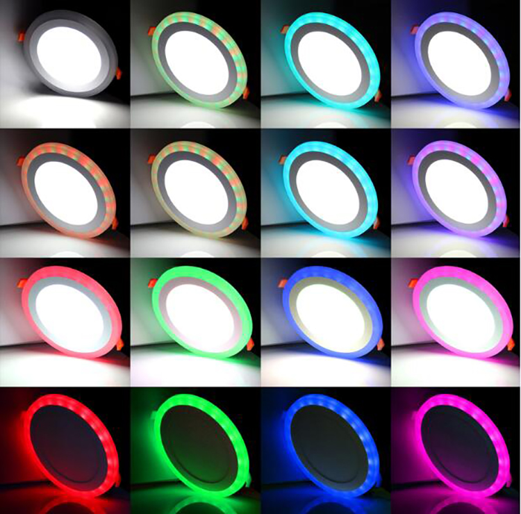 4. Dual Color&RGB LED Panel Light