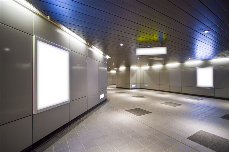 11. wall mounted led panel installation example