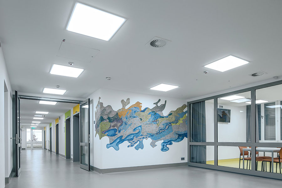 13. led panelna luč za bolnišnično razsvetljavo-uporaba