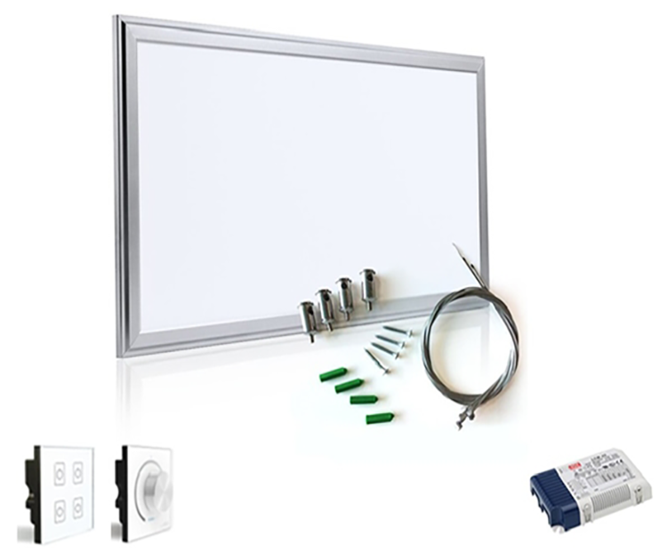 1. 60x120 dali dimmable led panel