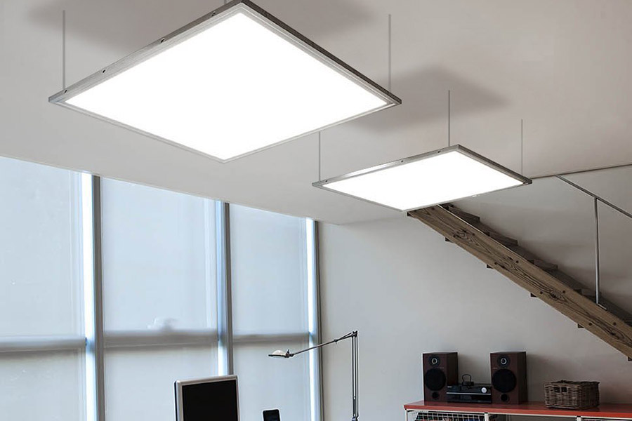 15. ofiste 60x60 led düz panel ışık asma-Uygulama