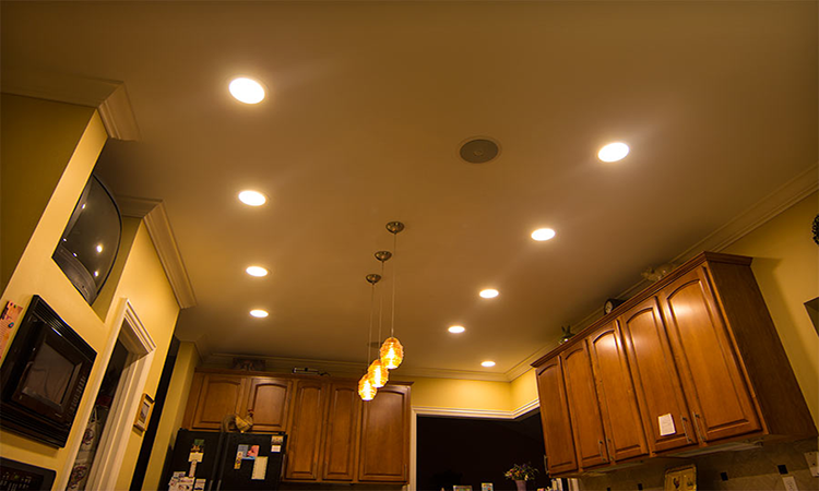 10. Lampu Panel LED Bulat